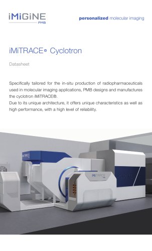 Datasheet iMiTRACE Cyclotron