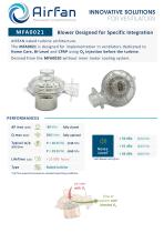 Airfan MFA0021 Datasheet