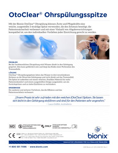 OtoClear® Ohrspülungsspitze