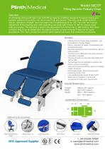 Model 50CDT Tilting Bariatric Podiatry Chair