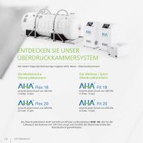 AHA Hyperbarics Product Catalog DE - 10