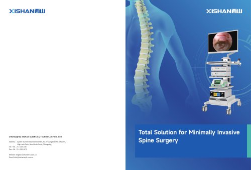 Total Solution for Minimally Invasive Spine Surgery
