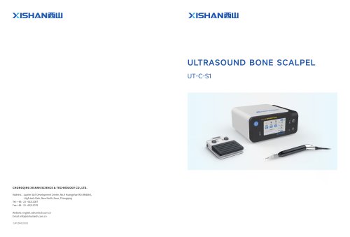 ULTRASONIC BONE SCALPEL