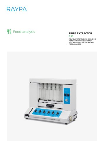 FIBRE EXTRACTOR - F-6P SERIES