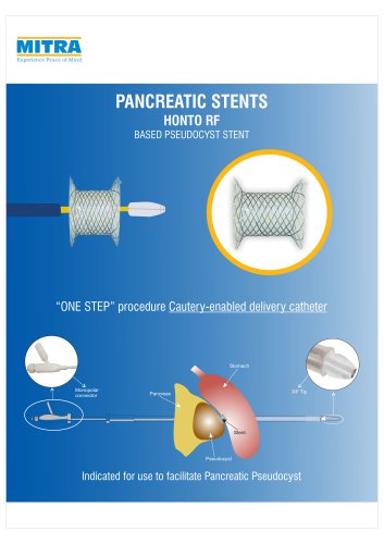 Pancreatic Honto RF Stents