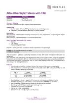 Atlas ClearSight Tablets with TAE