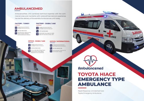 Toyota Hiace Ambulance Presentation