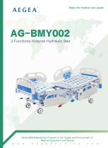 AG-BMY002 Hydraulic Hospital Bed with 3 Functions