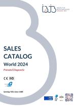 Sales catalog IBJB World 2024 - Prenatal Diagnostic