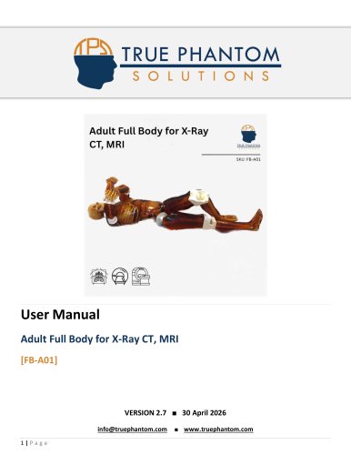 User Manual FB-A01