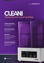 CLEANI Dual-Tank Washer for 3D Prints Brochure