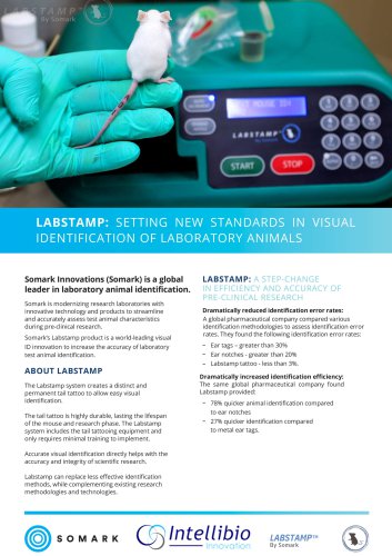 Labstamp&reg; visual ID