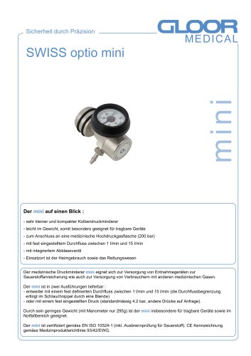 SWISS optio mini