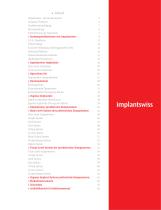 IMPLANTSWISS Catalog 2018 - 2