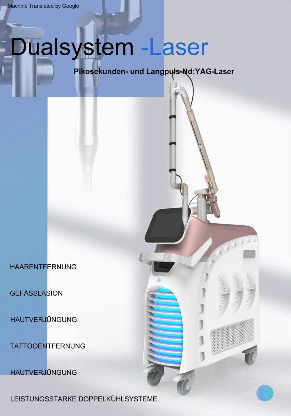 Langpuls-Nd:YAG-Laser - Beijing Sanhe Beauty