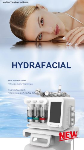 Tragbare Hydrafacial-Gesichtsbehandlung