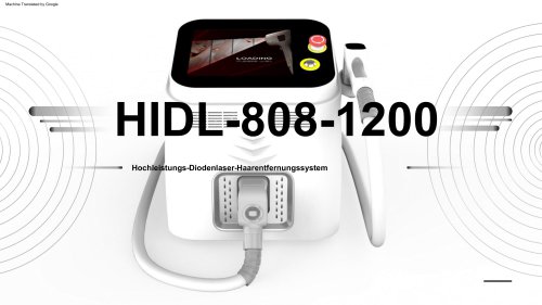 Tragbarer Diodenlaser