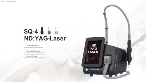 Tragbarer Q-Switch-ND:YAG-Laser SQ-1