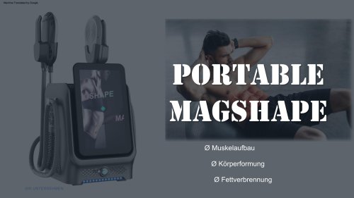 Tragbares EMS-Magshape