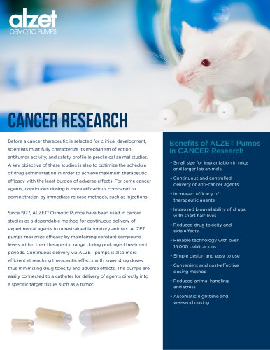 CANCER RESEARCH