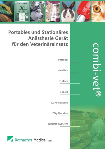 Portables und Stationäres Anästhesie Gerät für den Veterinäreinsatz