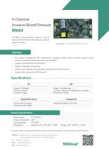 4-Channel Invasive Blood Pressure M603