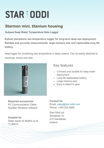 Starmon mini-ti_Data Sheet