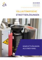 Vollautomatische Etikettiersysteme - 1