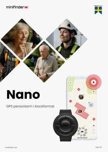 SE | MiniFinder Nano Broschyr