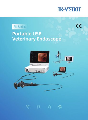 Portable USB Veterinary Endoscope EU Series