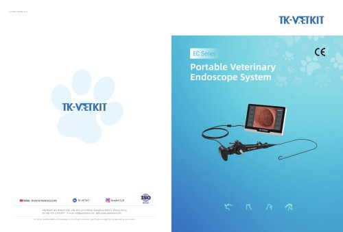 Portable Veterinary Endoscope System EC Series
