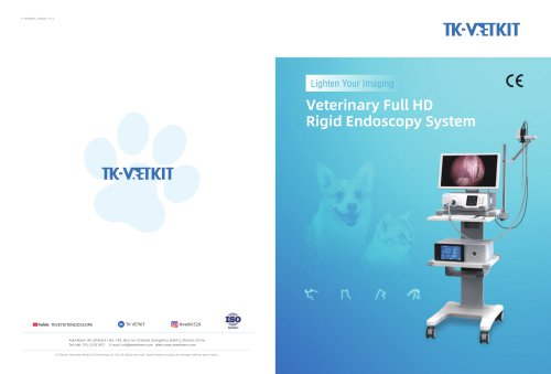 Veterinary Full HD Rigid Endoscopy System