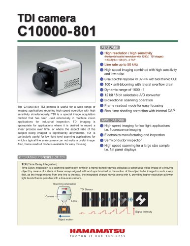 TDI camera C10000-801