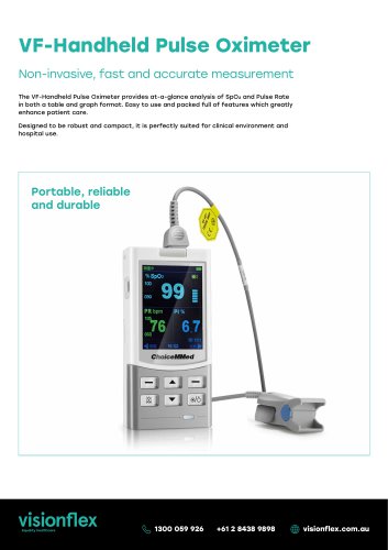 VF-Handheld Pulse Oximeter