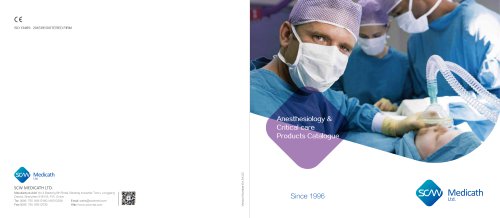 Anesthesiology & Critical Care Product Catalogue