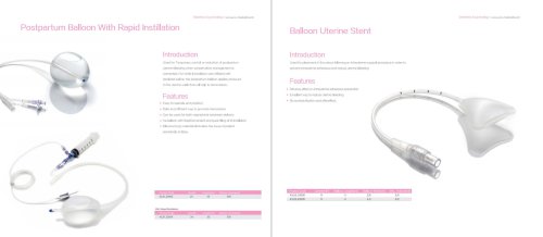 Postpartum Balloon & Balloon Uterine Stent