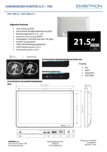 Brochure MBT-1000.21.5 DE