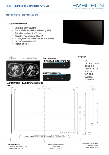 Brochure MBT-1000.27.9 DE