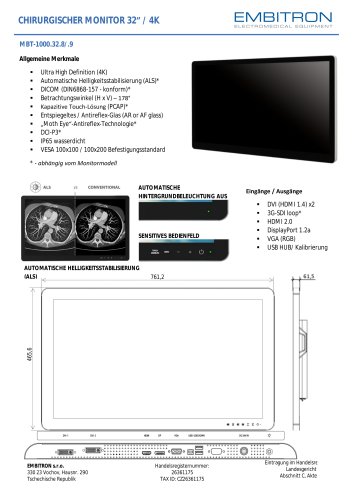 Brochure MBT-1000.32.8 DE