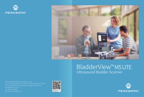 PeakSonic Bladder Scanner M5 LITE