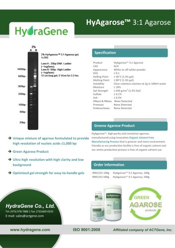 HyAgarose™ 3:1