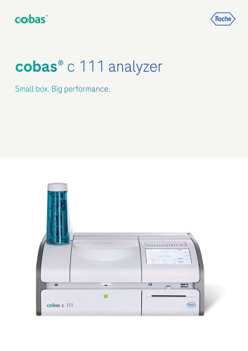 cobas&reg; c 111 analyzer