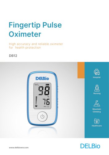 Fingertip Pulse Oximeter DB12