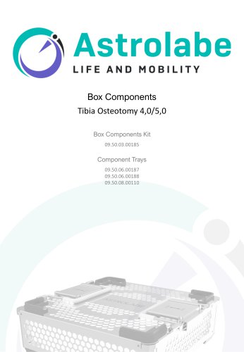 Box Components Tibia Osteotomy