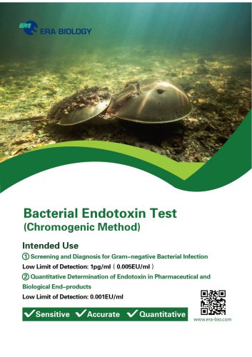 Era Biology Bacterial Endotoxin Test Chromogenic Method