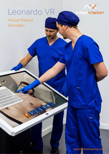 MedVision Leonardo VR brochure