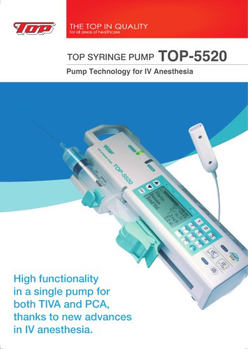 TOP-5520 Syringe Pump
