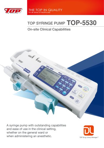 TOP-5530 Syringe Pump