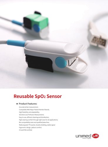 Resuable SpO2 Sensors