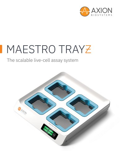 Maestro TrayZ Brochure